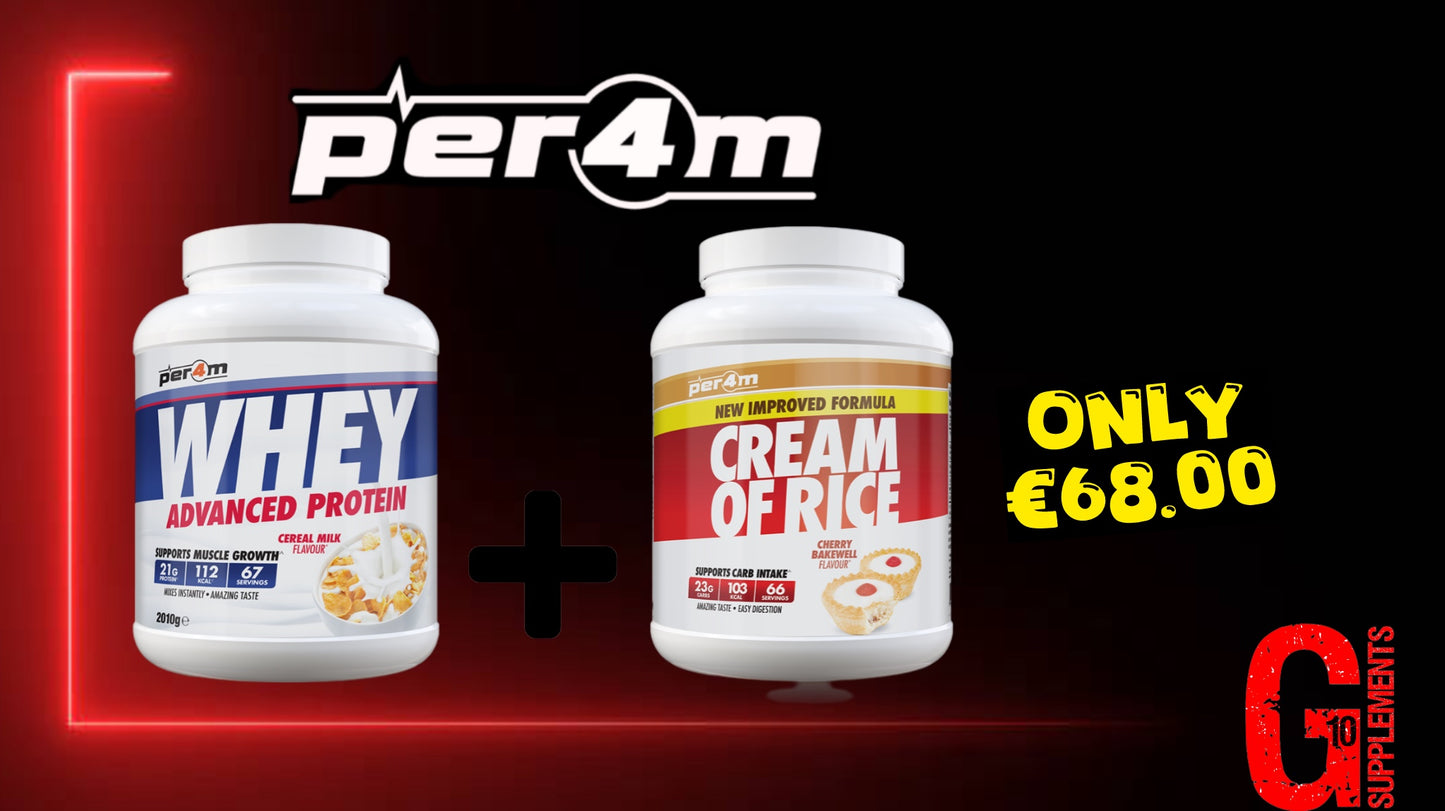 Per4m 2kg Whey Protein & COR Bundle