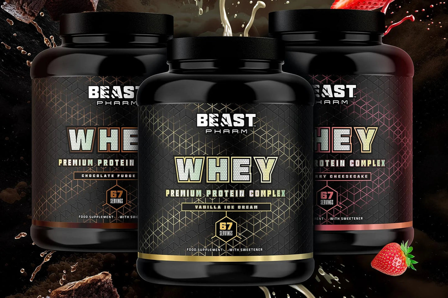 BEAST PHARM WHEY Premium Protein Complex 2.01kg