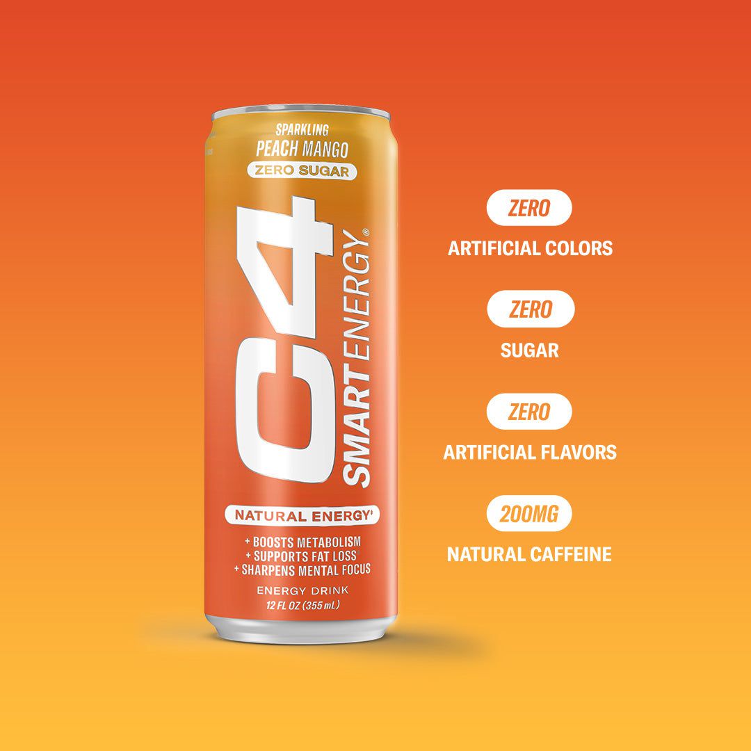 Cellucor C4 Smart Energy - Peach Mango – 330 ml