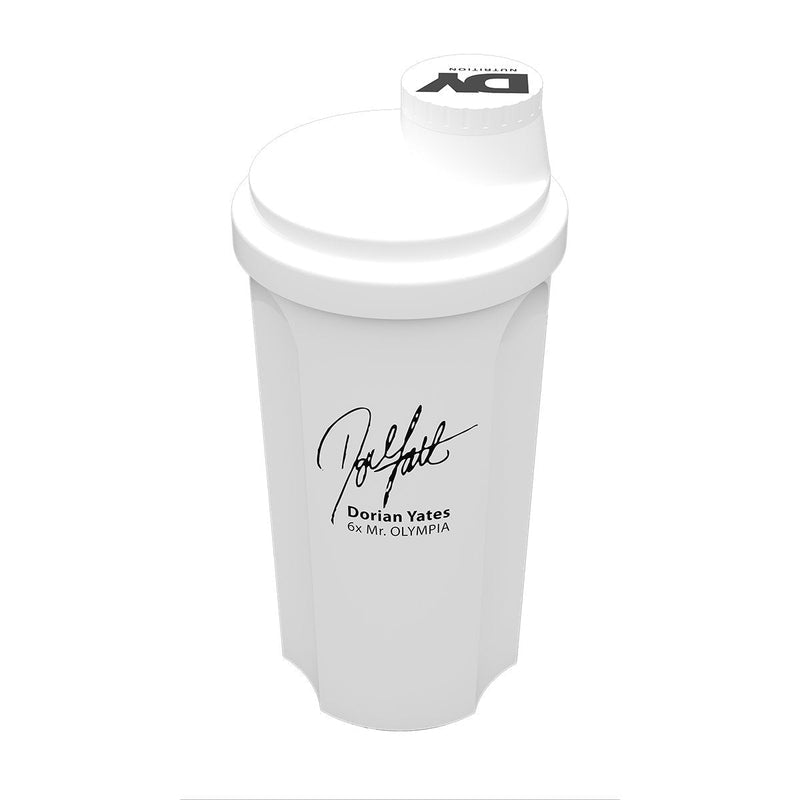 Dorian Yates Legacy Signature Shaker, White - 500 ml.