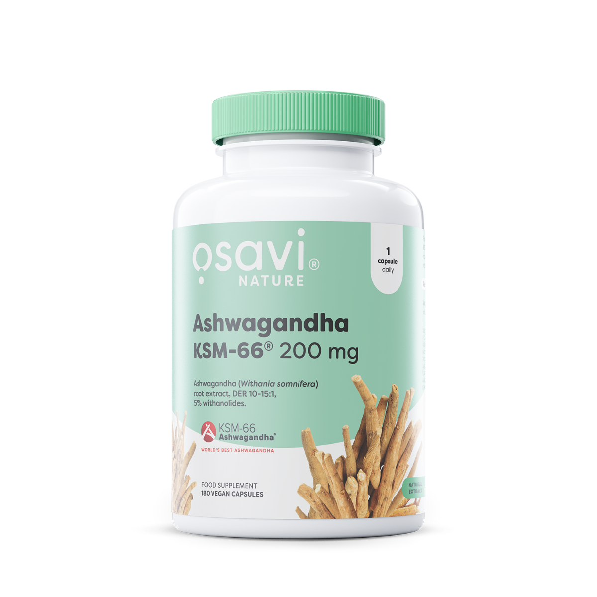 Osavi Ashwagandha KSM-66 200mg - 120 caps