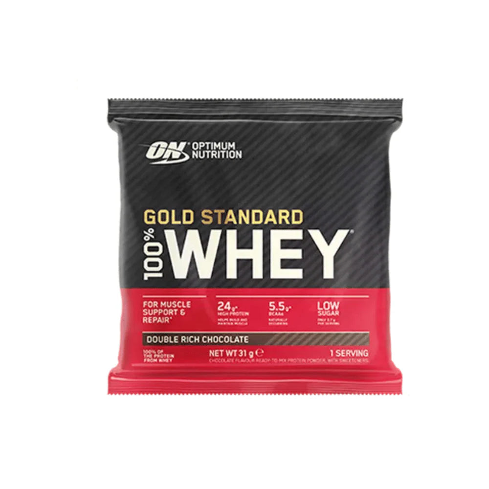 OPTIMUM NUTRITION GOLD STANDARD WHEY "Single Serving" 30g
