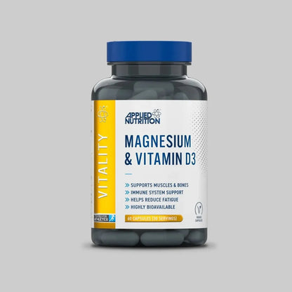 Applied Nutrition Magnesium & Vitamin D3 Capsules