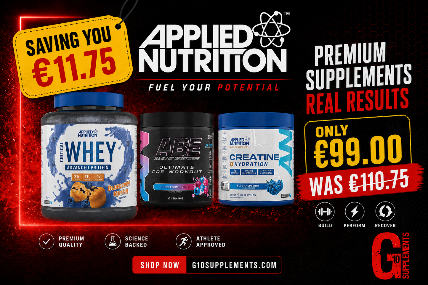 Applied Nutrition Power Bundle