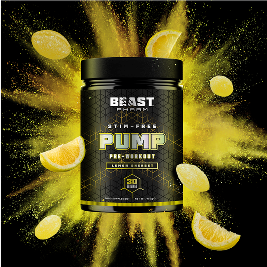 BEAST PHARM PUMP - Stimulant Free Pre-Workout