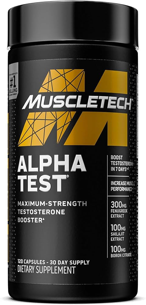 MuscleTech Alpha Test - 120 caps