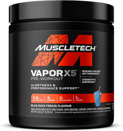 MuscleTech Vapor X5 Pre-Workout 252g