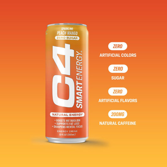 Cellucor C4 Smart Energy - Peach Mango – 330 ml