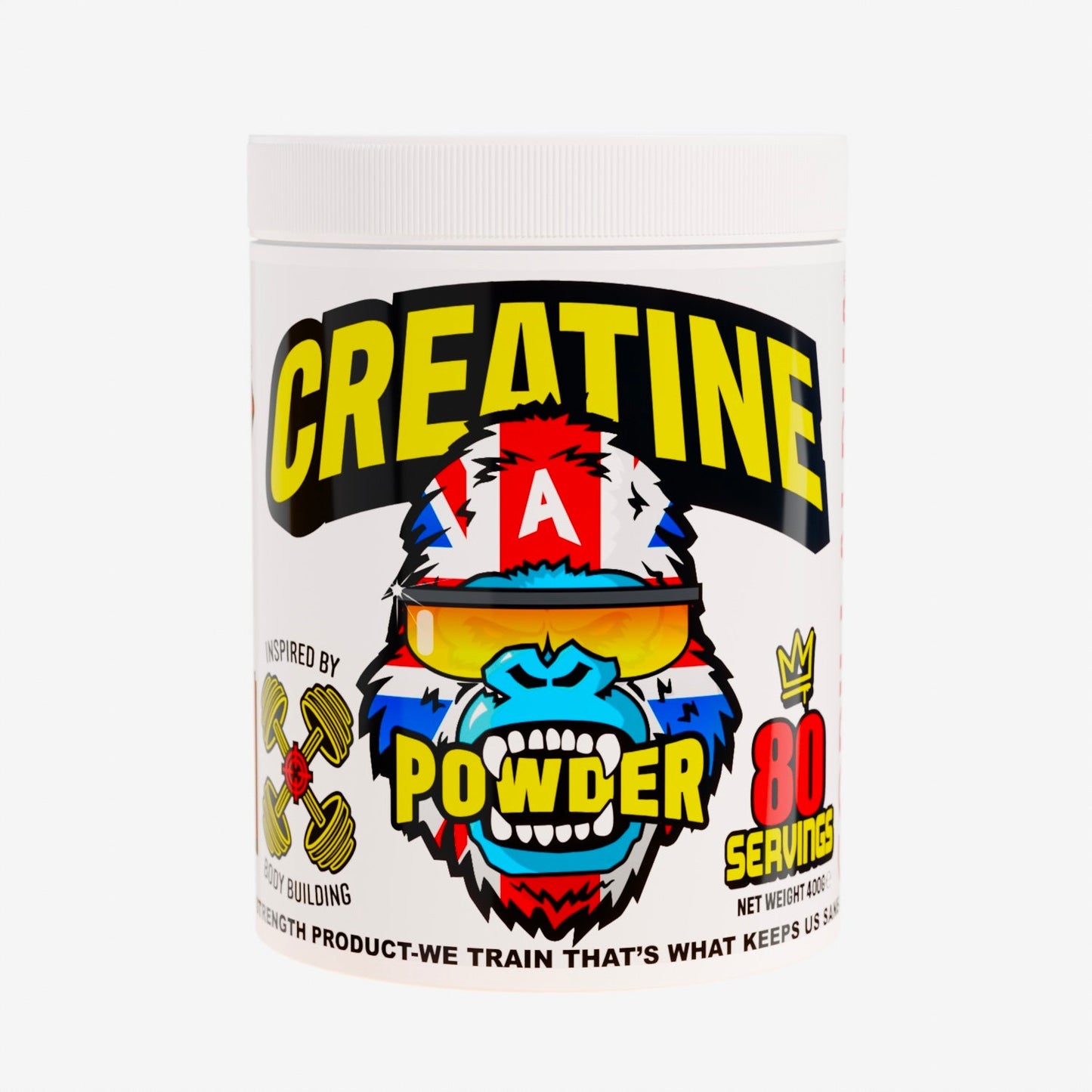 Gorillalpha 100% Creatine 400g