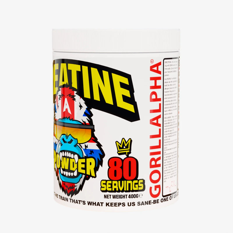 Gorillalpha 100% Creatine 400g