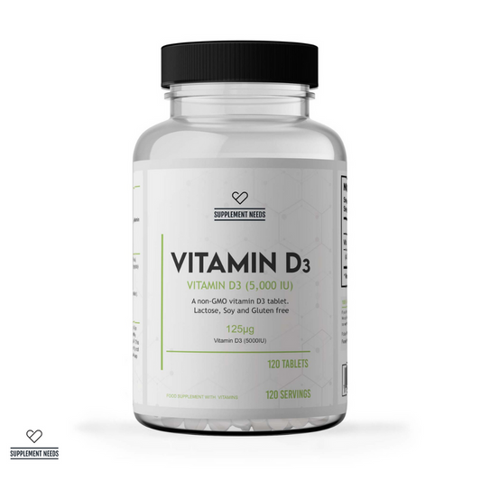 Supplement Needs Vitamin D3 - 120 tabs