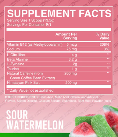 Raw Nutrition Essential Pre 405g