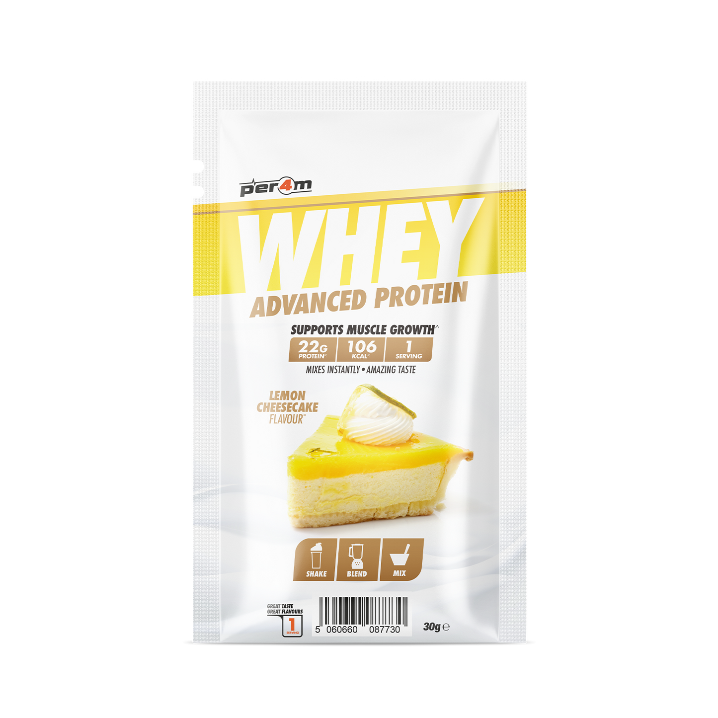PER4M Whey Protein 30g Sachet "Pick 10 Pay for 8"