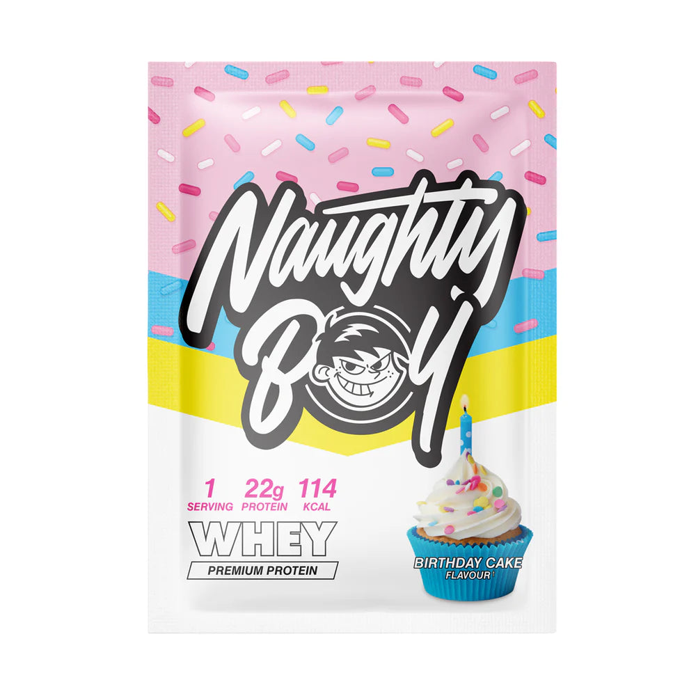 Naughty Boy® Whey Protein Sachets