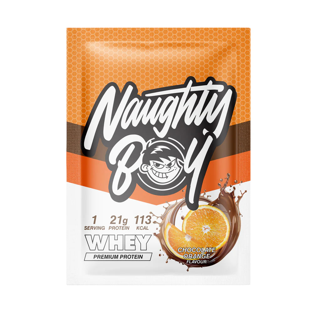 Naughty Boy® Whey Protein Sachets
