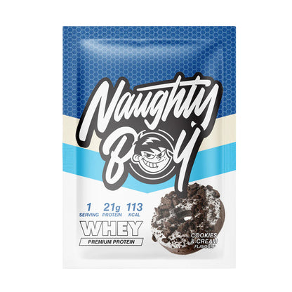 Naughty Boy® Whey Protein Sachets