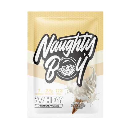 Naughty Boy® Whey Protein Sachets