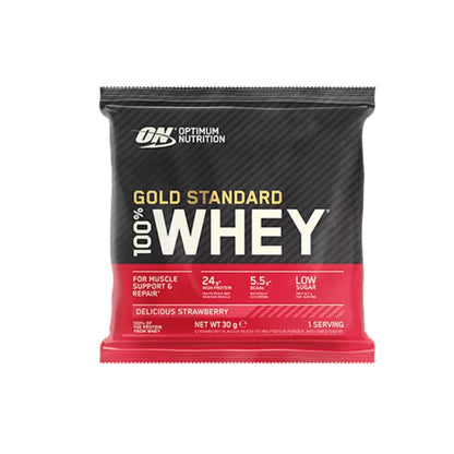 OPTIMUM NUTRITION GOLD STANDARD WHEY  "Single Serving" 30g