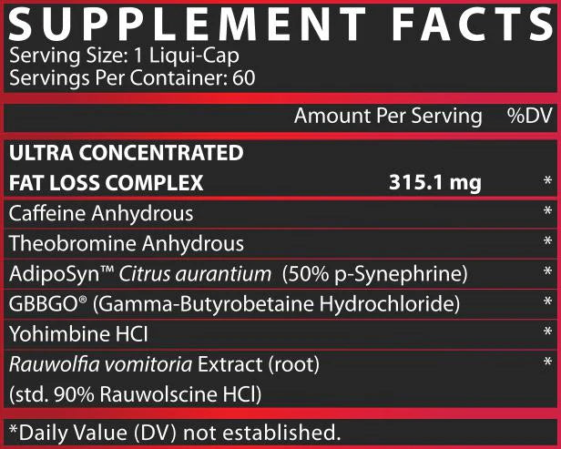 Lipo-6 Black UC The Ultimate Thermogenic