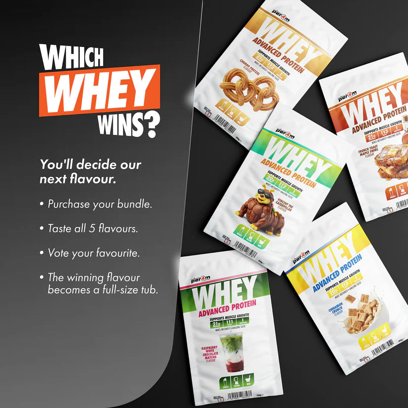 Per4m The 'Which Whey Wins' New Flavour Bundle (Limited Edition)